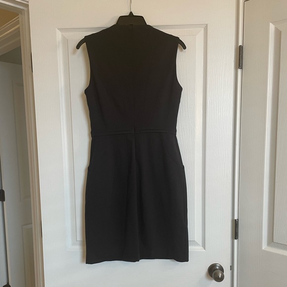 Max and Cleo Black Sleeveless Dress with Pockets - Picture 7 of 11